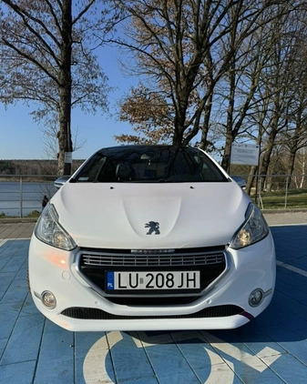 Peugeot 208 cena 33900 przebieg: 93555, rok produkcji 2015 z Łuków małe 232